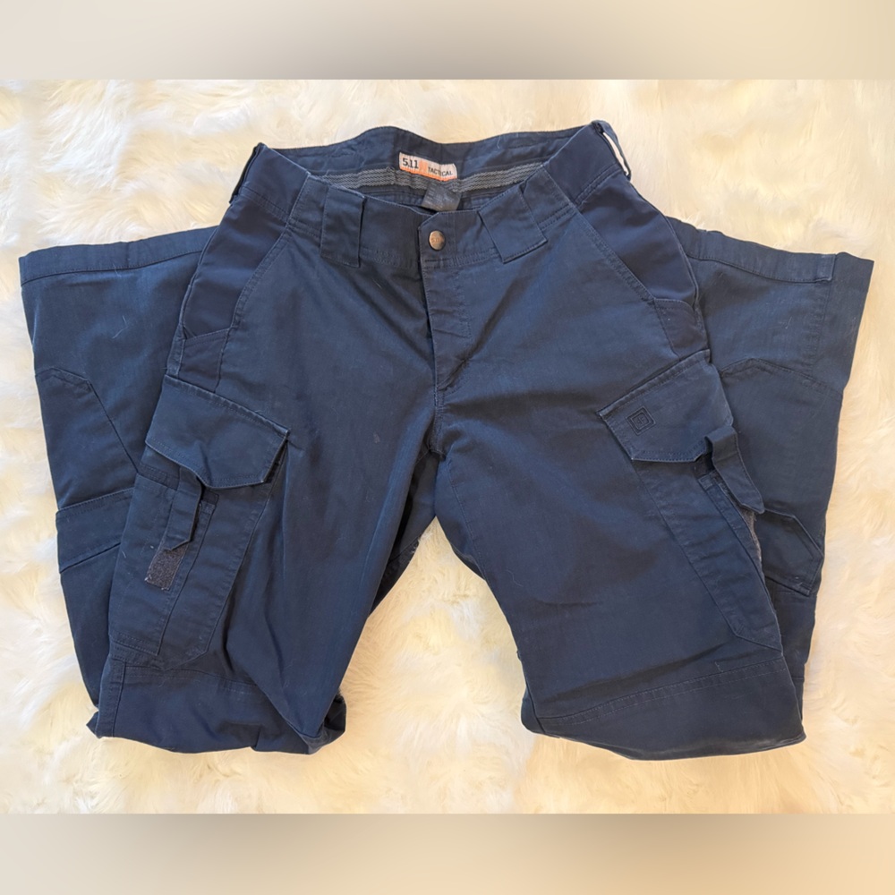 5.11 Tactical Stryke EMS Cargo Navy Pants Sz 8R Lot of 4
